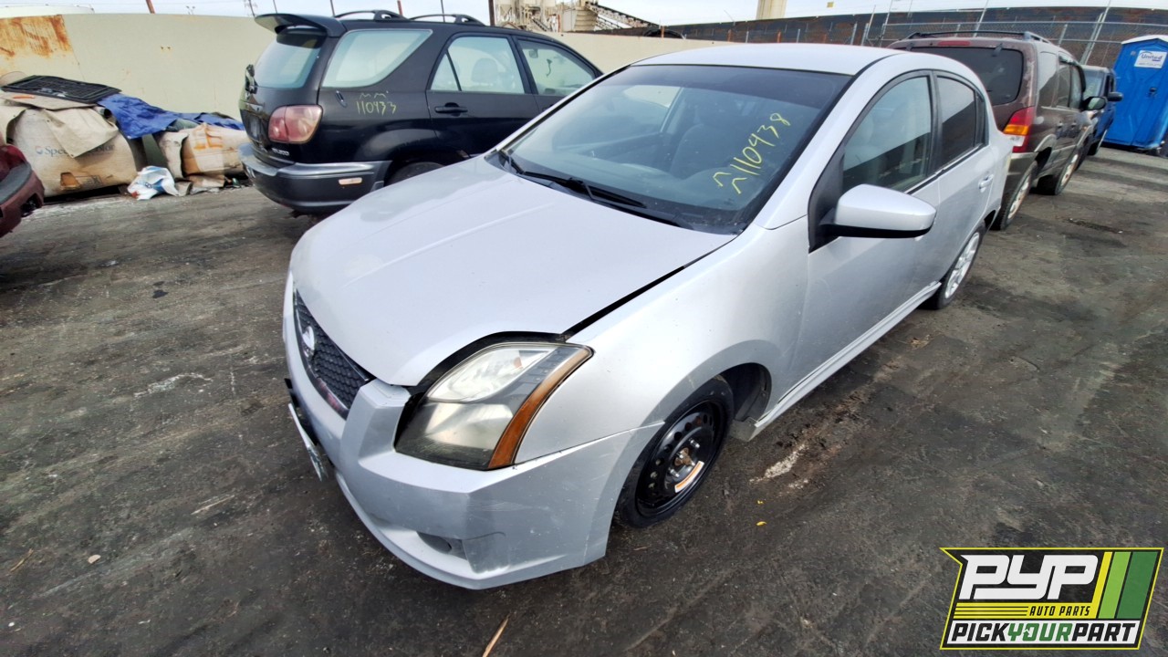 2010 NISSAN SENTRA partes disponibles