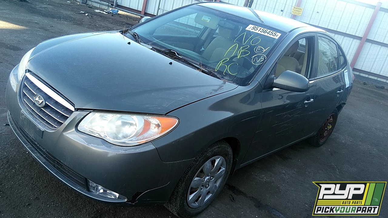 2009 HYUNDAI ELANTRA partes disponibles