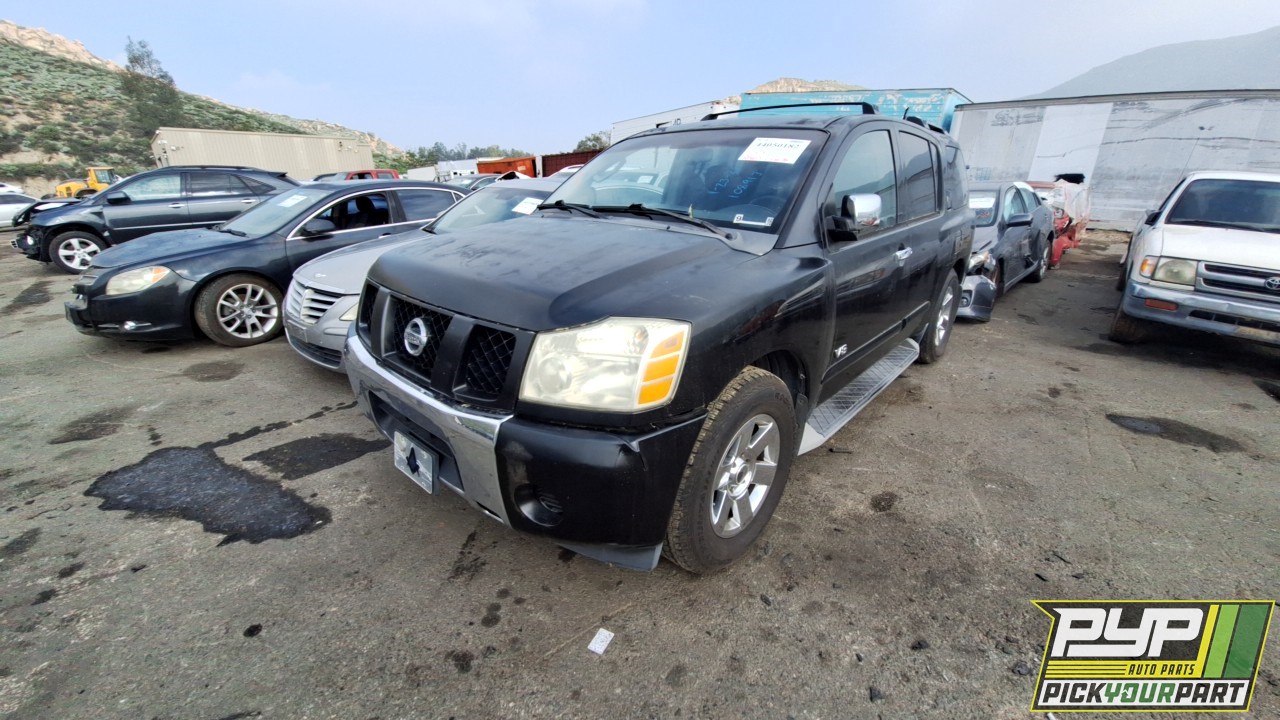 2006 NISSAN ARMADA available for parts