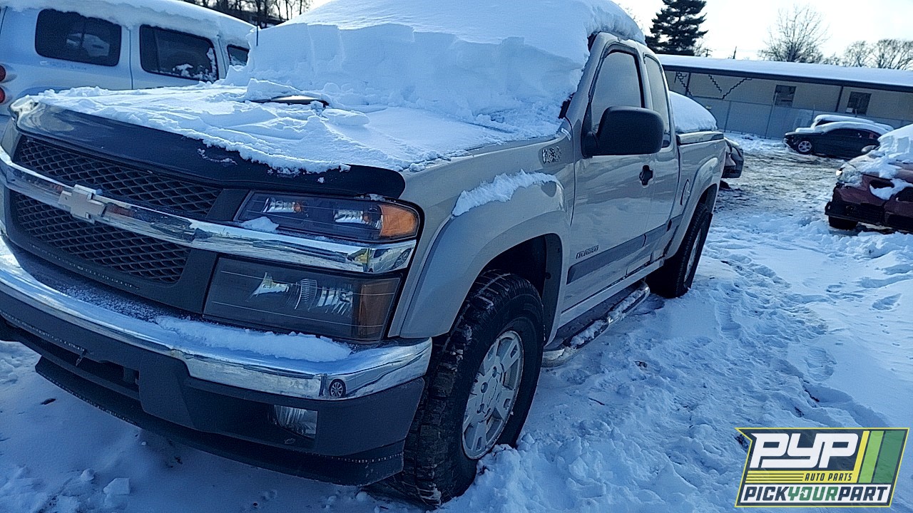2004 CHEVROLET COLORADO partes disponibles