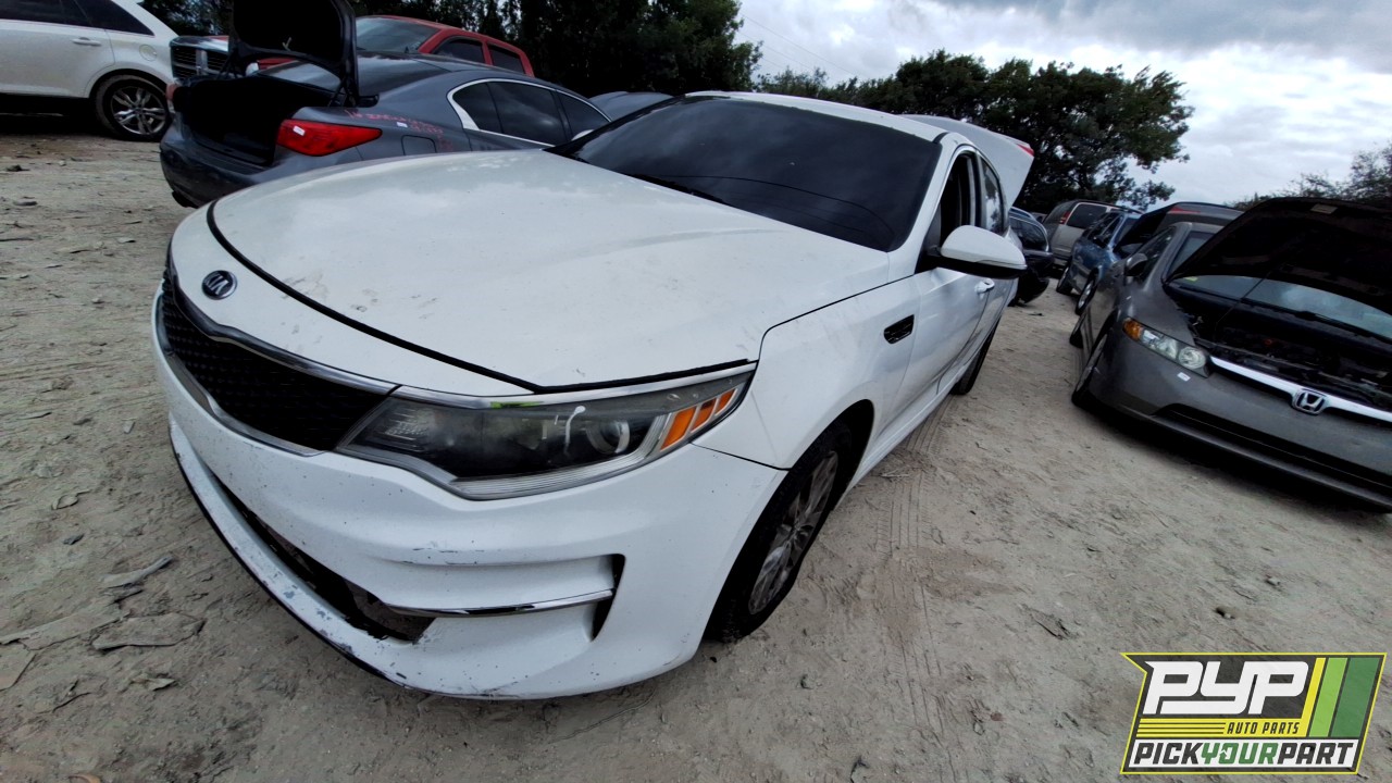 2016 KIA OPTIMA partes disponibles