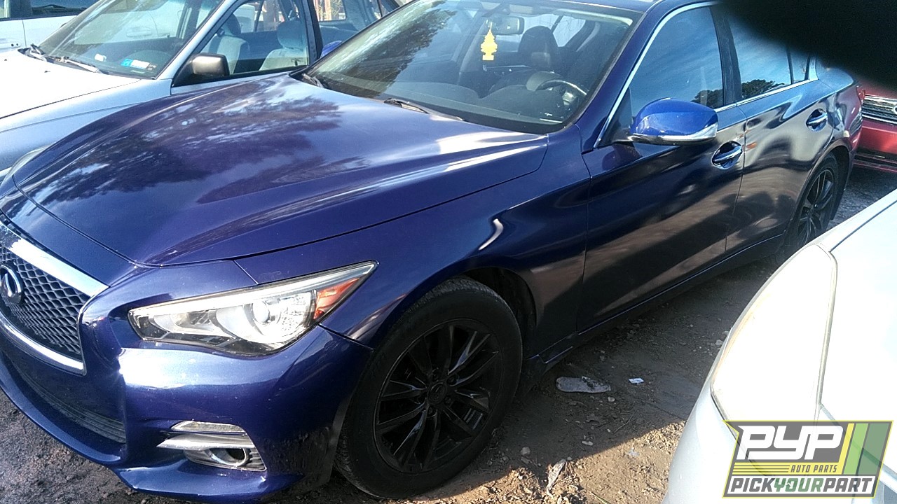 2014 INFINITI Q50 partes disponibles