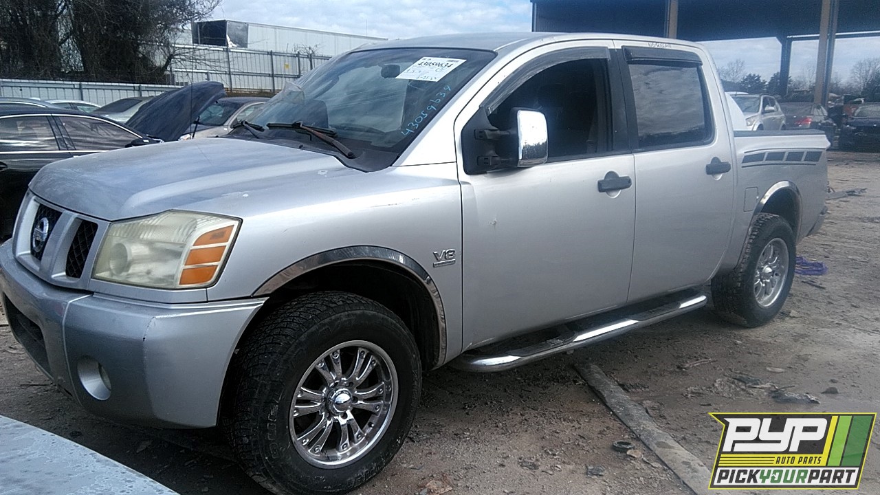 2004 NISSAN TITAN partes disponibles
