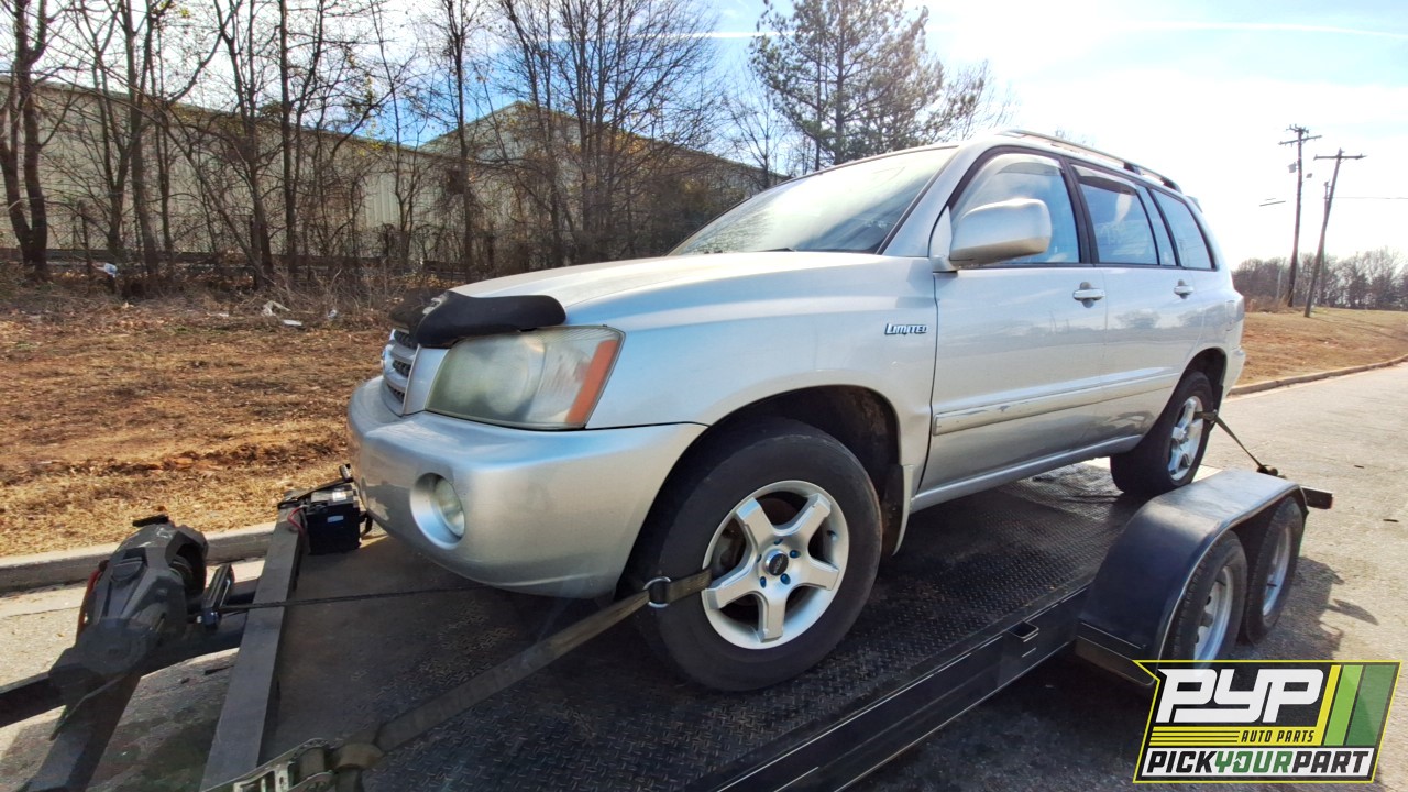 2002 TOYOTA HIGHLANDER partes disponibles