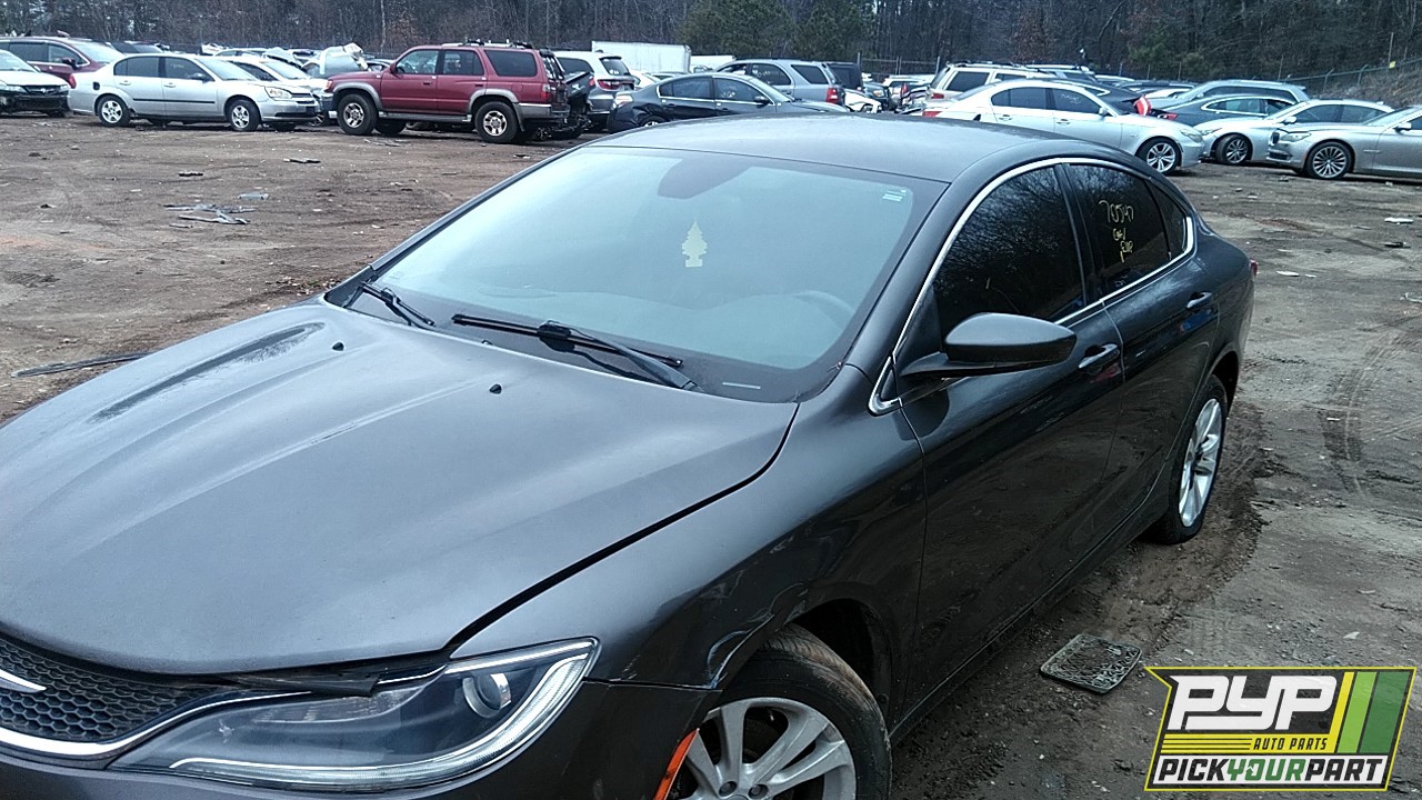 2016 CHRYSLER 200 partes disponibles