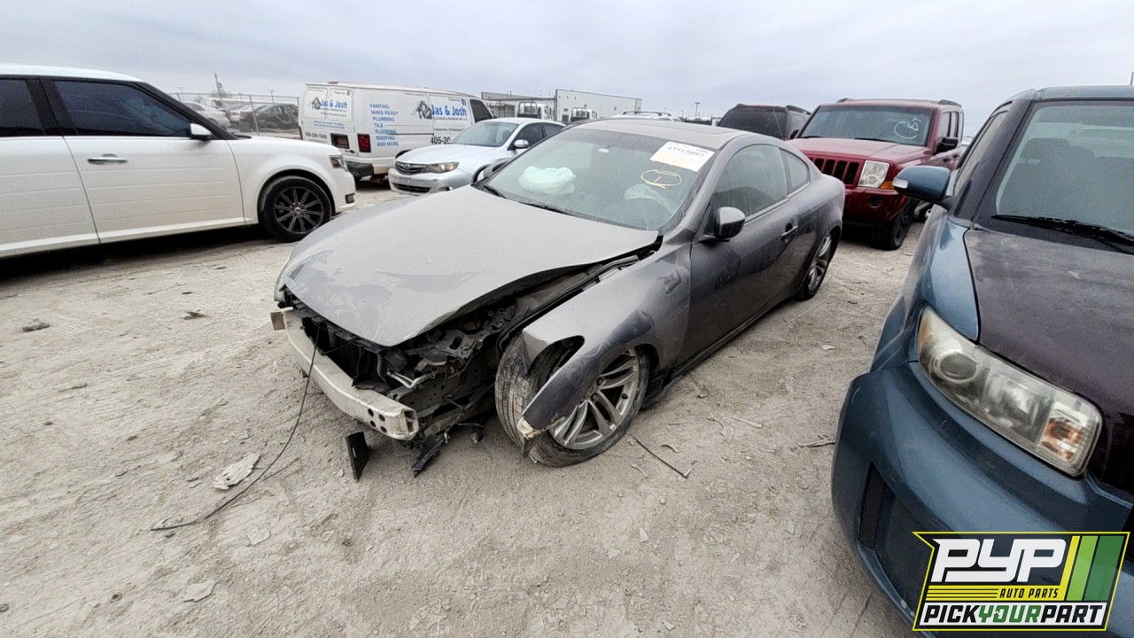 2008 INFINITI G37 partes disponibles