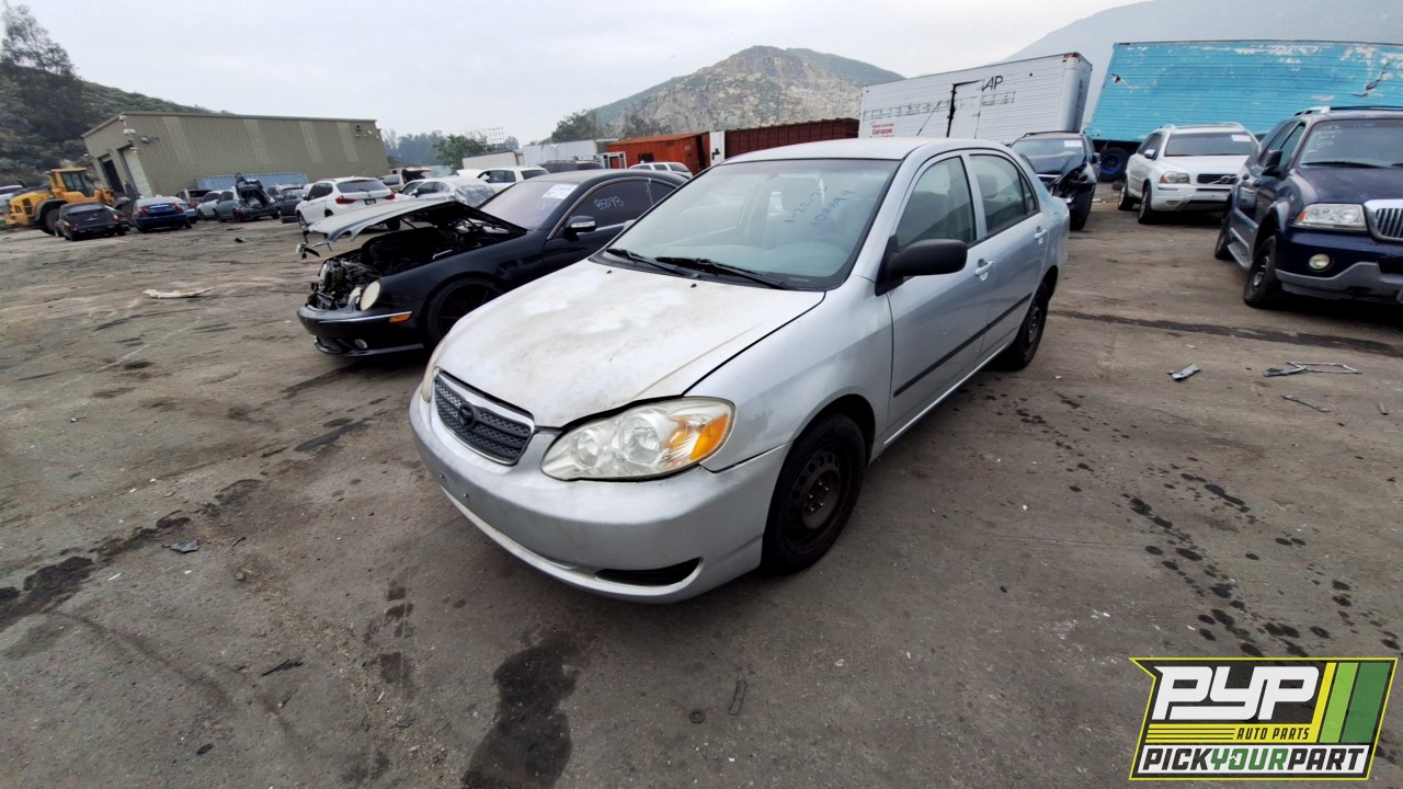 2008 TOYOTA COROLLA available for parts