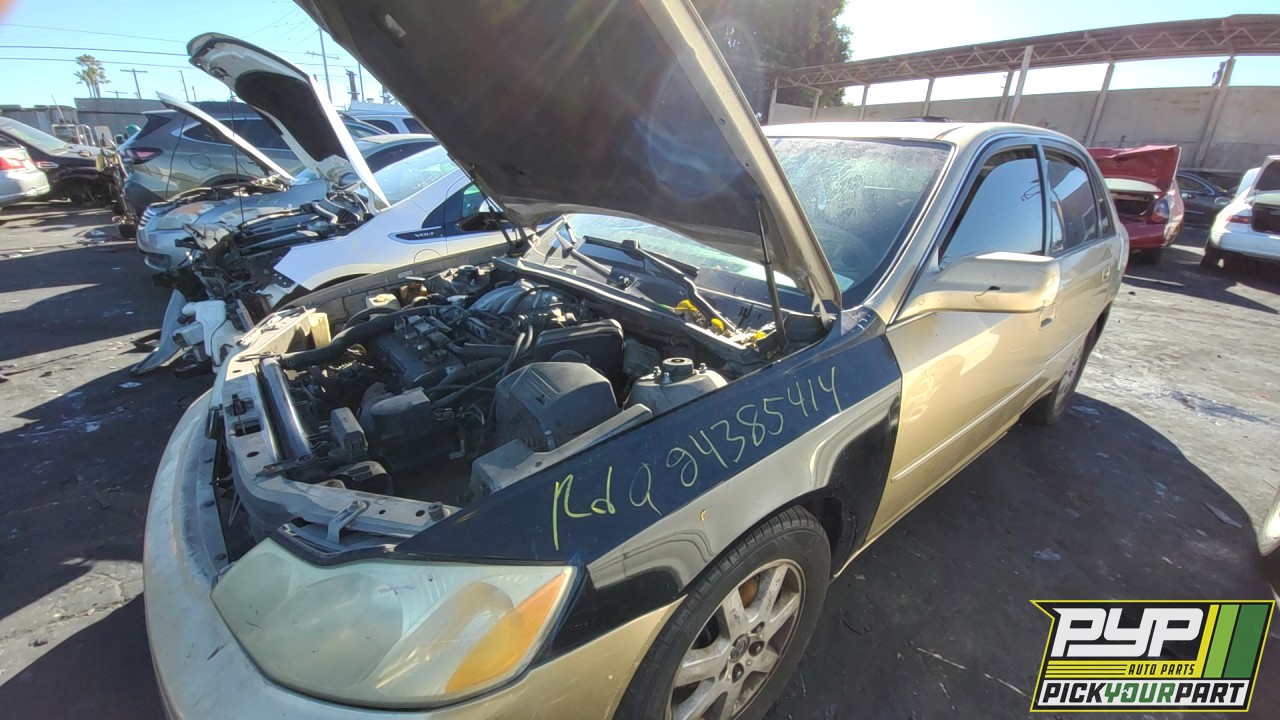 2001 TOYOTA AVALON partes disponibles