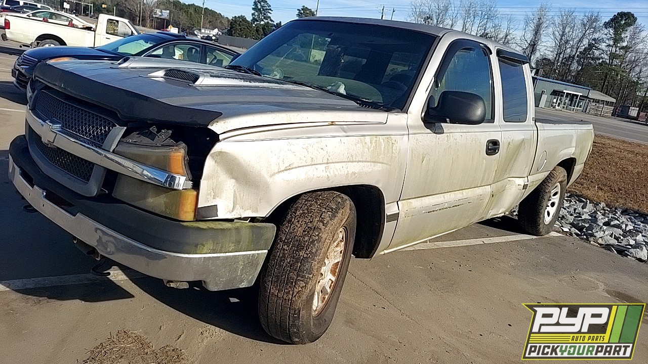 2004 CHEVROLET SILVERADO 1500 partes disponibles