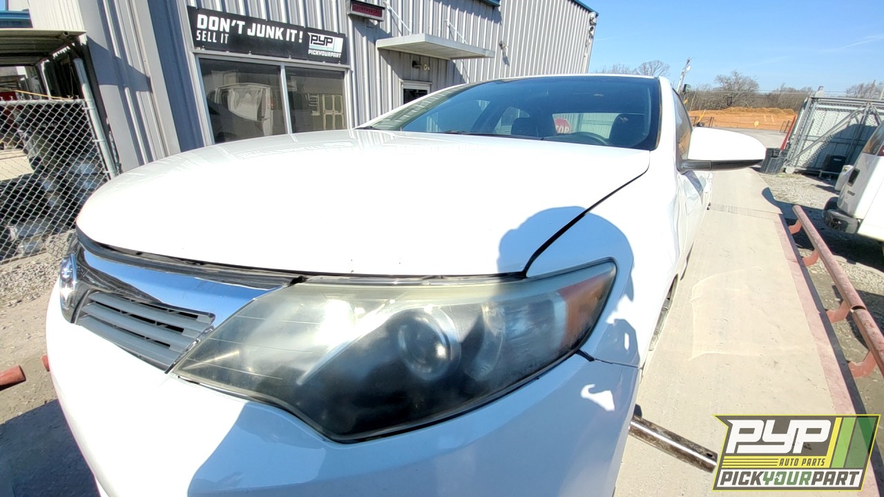 2012 TOYOTA CAMRY available for parts