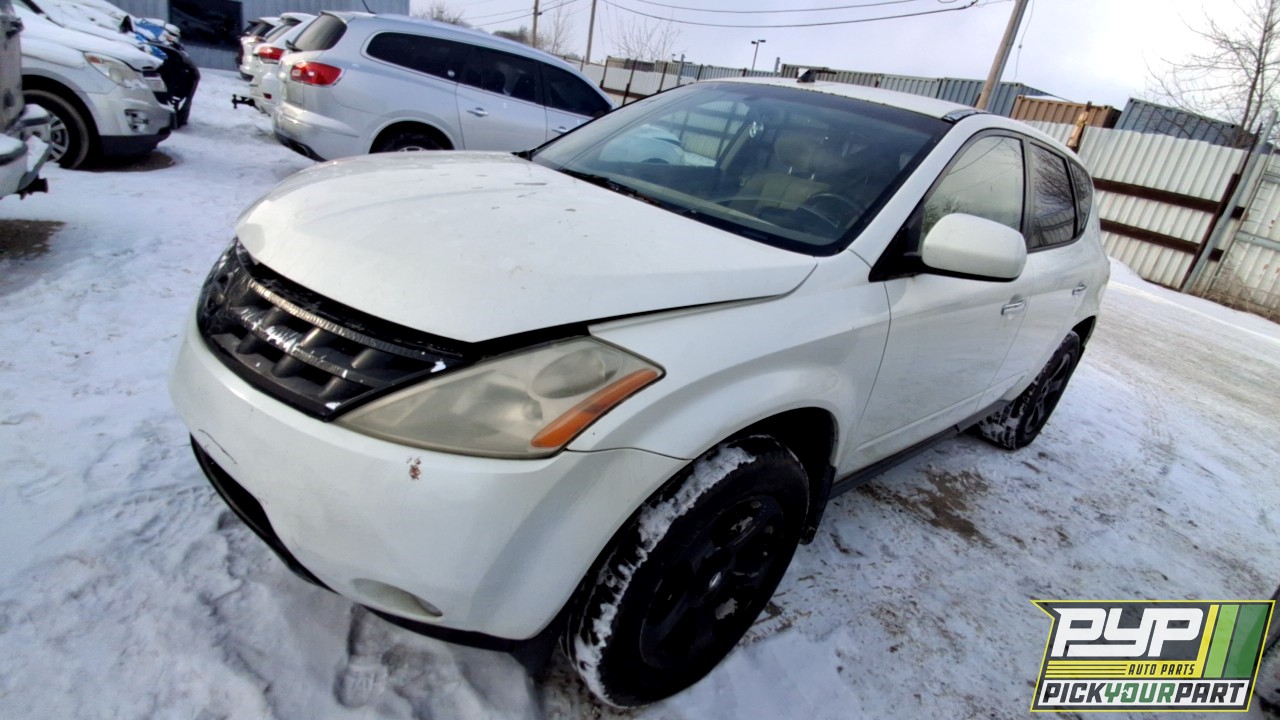 2003 NISSAN MURANO available for parts