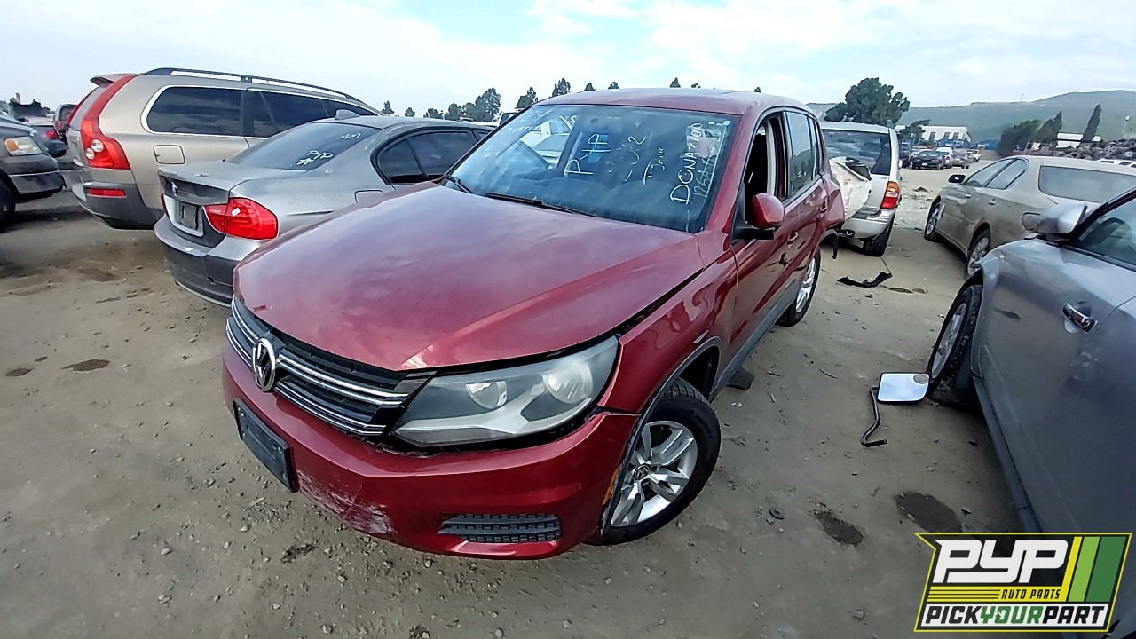 2012 VOLKSWAGEN TIGUAN partes disponibles