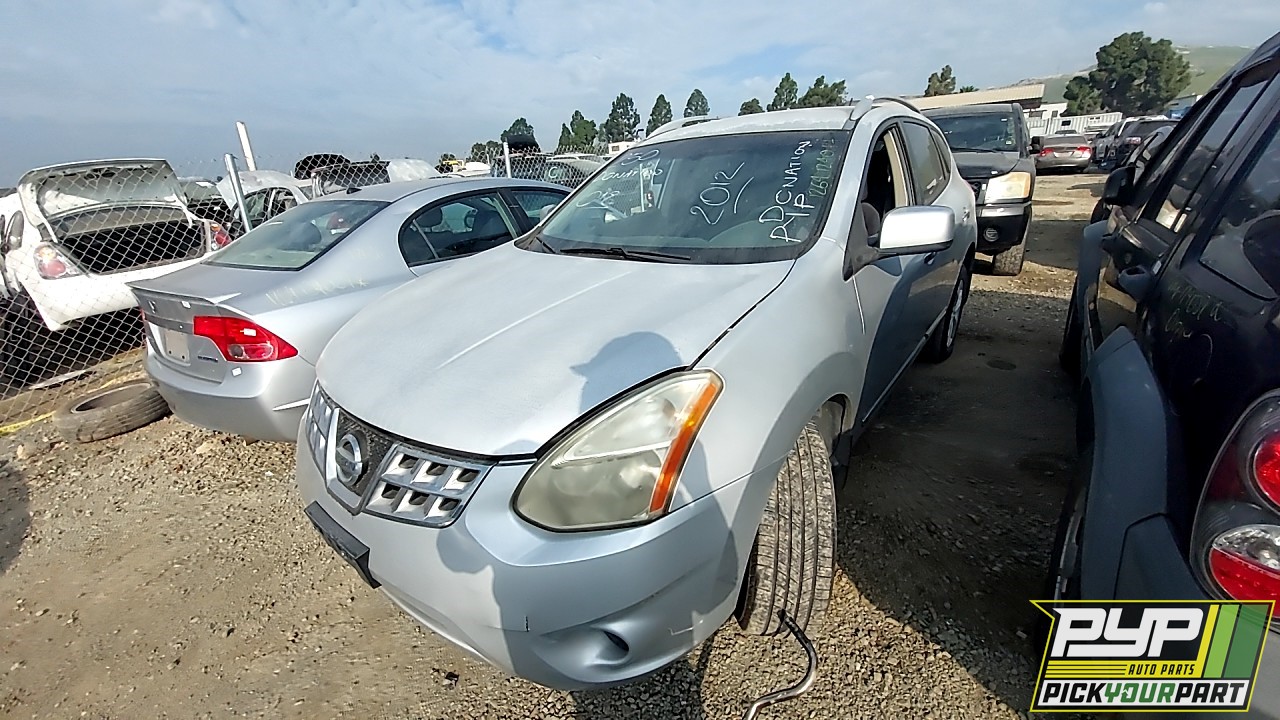 2012 NISSAN ROGUE partes disponibles
