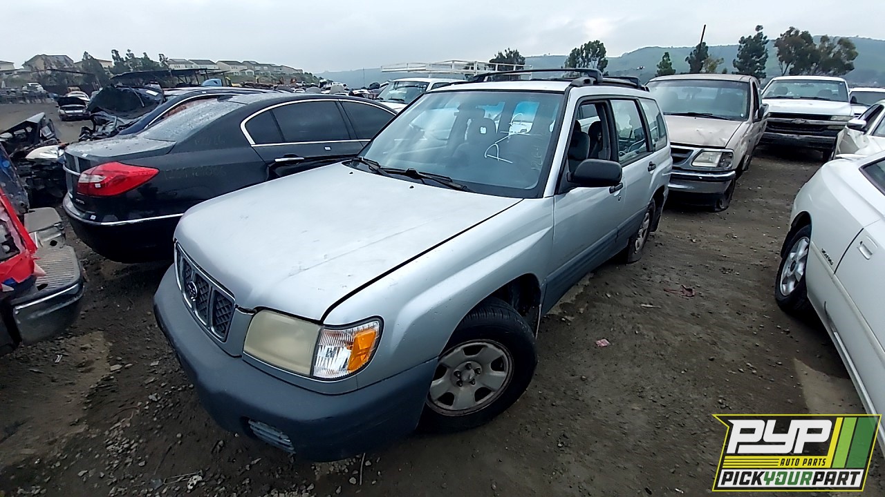 2002 SUBARU FORESTER partes disponibles