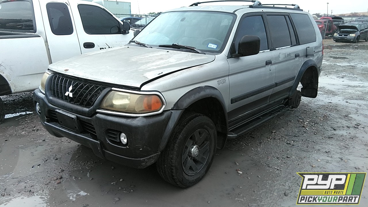 2000 MITSUBISHI MONTERO SPORT partes disponibles