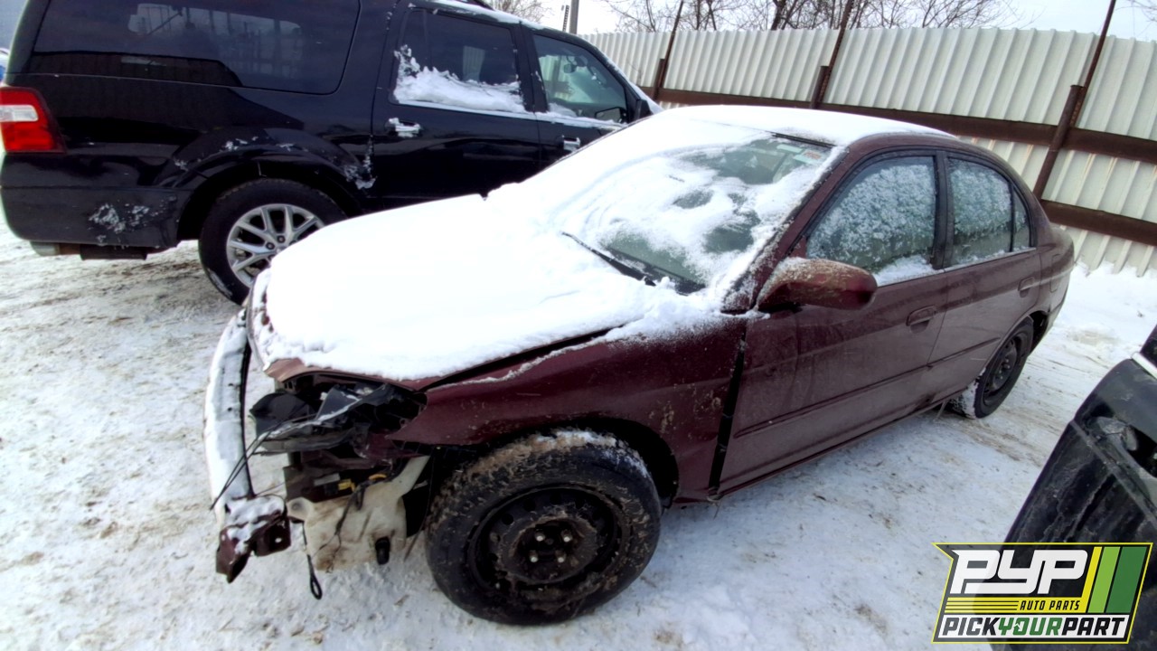 2002 HONDA CIVIC available for parts