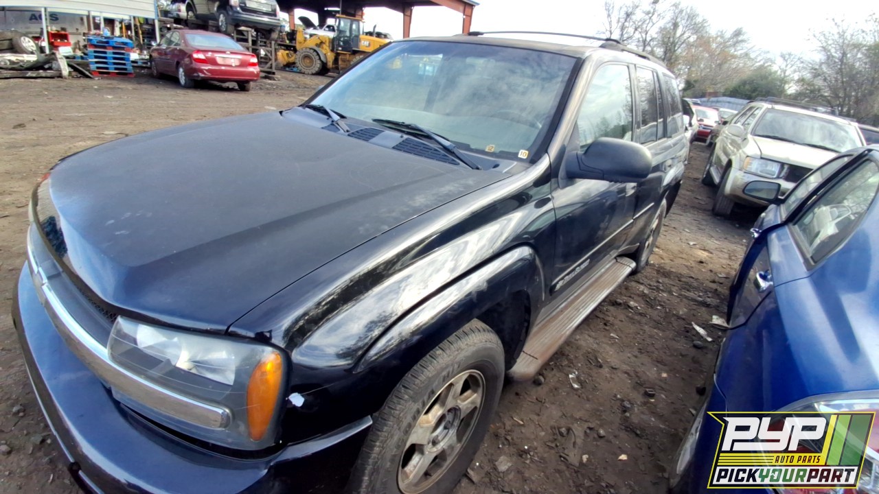 2002 CHEVROLET TRAILBLAZER partes disponibles