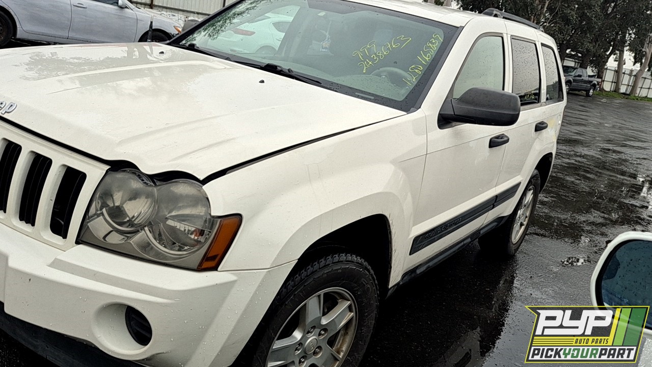 2006 JEEP GRAND CHEROKEE partes disponibles