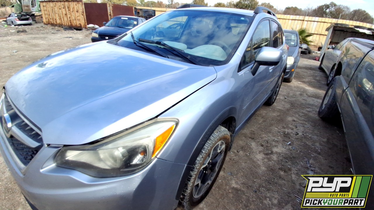 2014 SUBARU XV CROSSTREK available for parts
