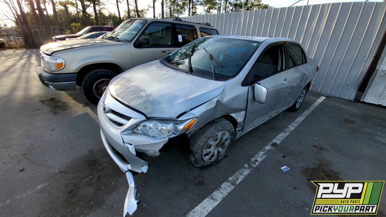 2011 TOYOTA COROLLA partes disponibles