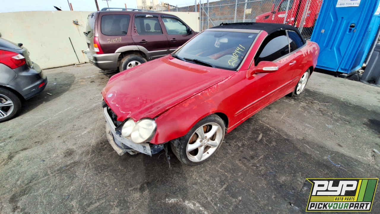 2005 MERCEDES-BENZ CLK320 available for parts