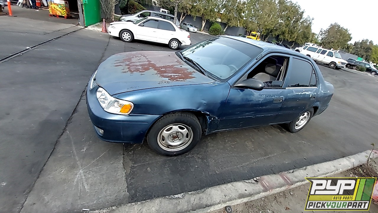 2001 TOYOTA COROLLA partes disponibles