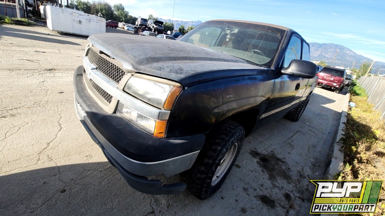 2004 CHEVROLET SILVERADO 1500 available for parts