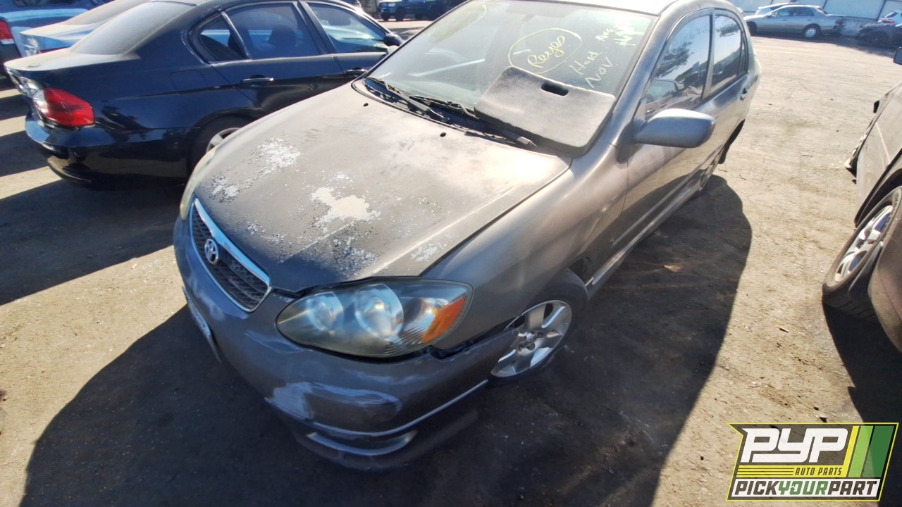 2008 TOYOTA COROLLA available for parts