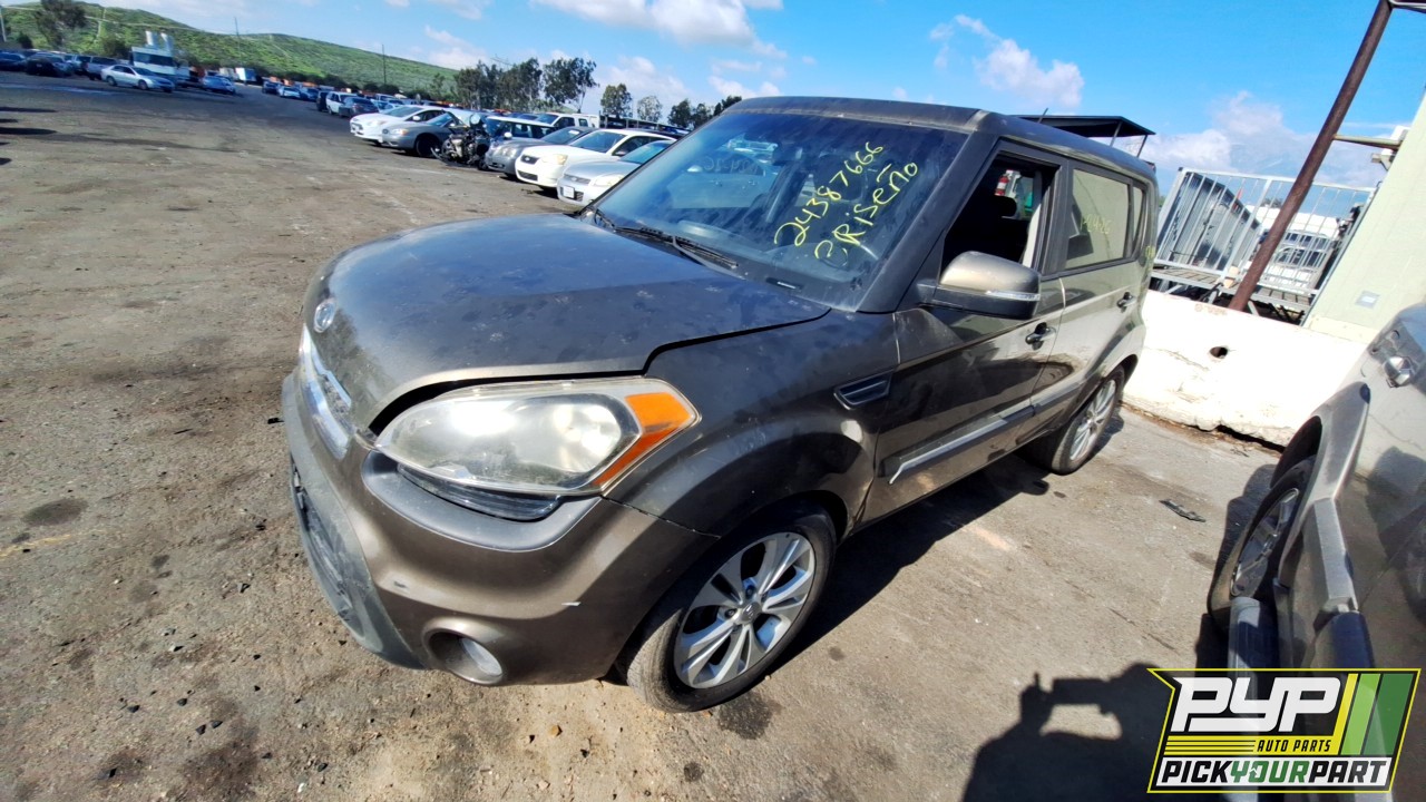 2012 KIA SOUL partes disponibles