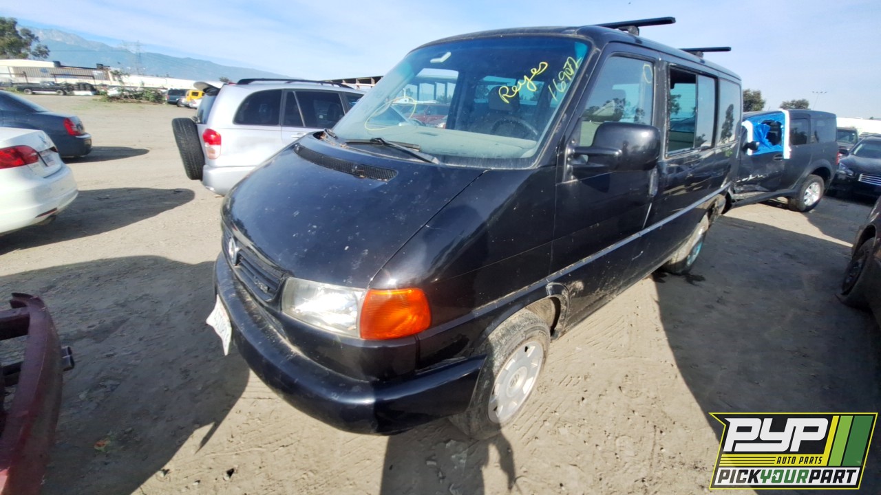 2000 VOLKSWAGEN EUROVAN partes disponibles