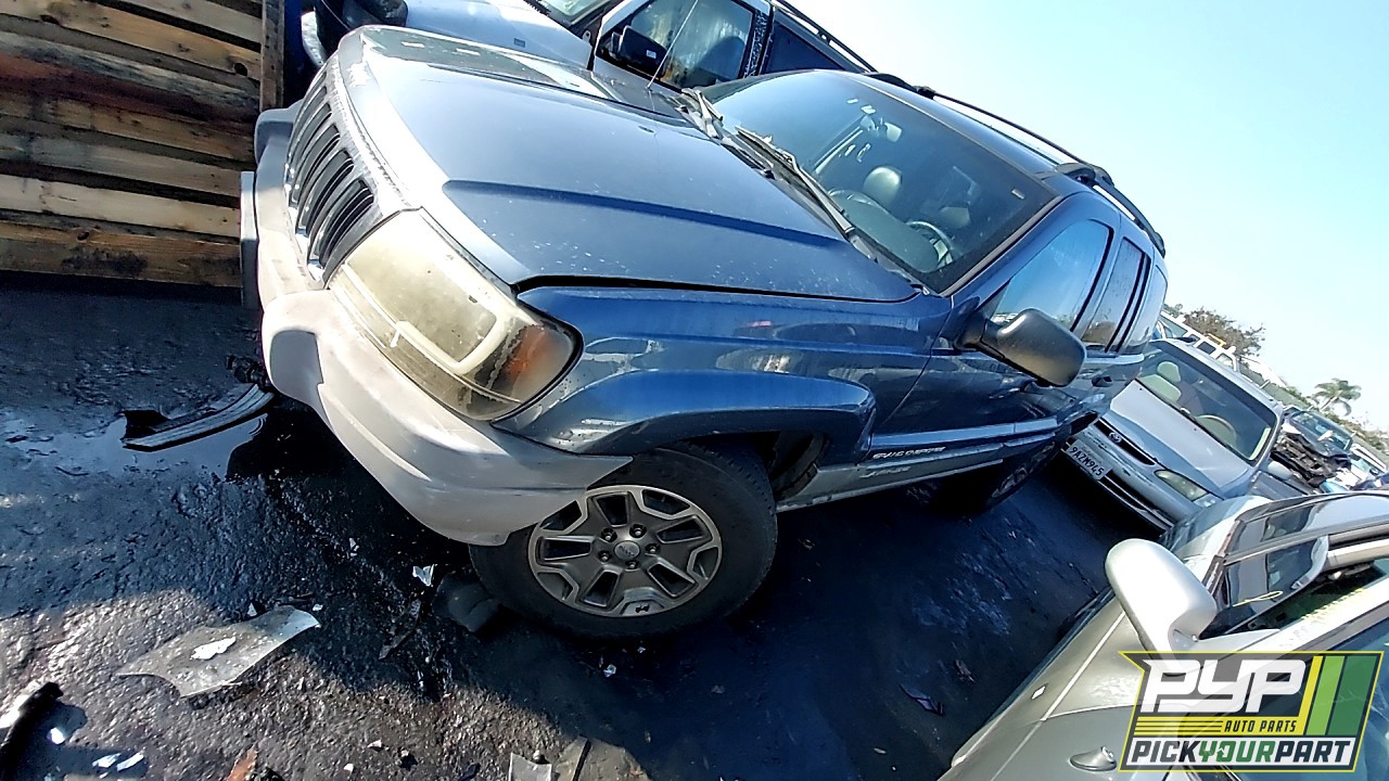 2002 JEEP GRAND CHEROKEE partes disponibles