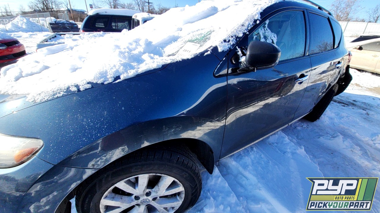 2011 NISSAN MURANO partes disponibles