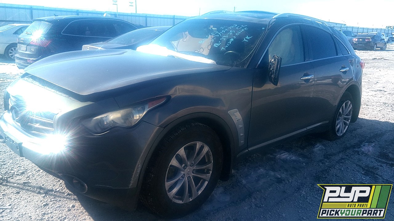 2012 INFINITI FX35 partes disponibles