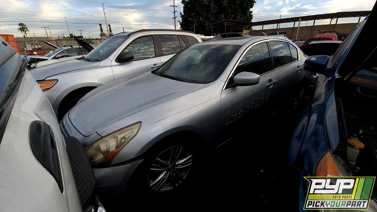 2012 INFINITI G25 available for parts
