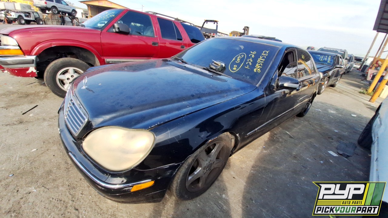 2001 MERCEDES-BENZ S500 partes disponibles