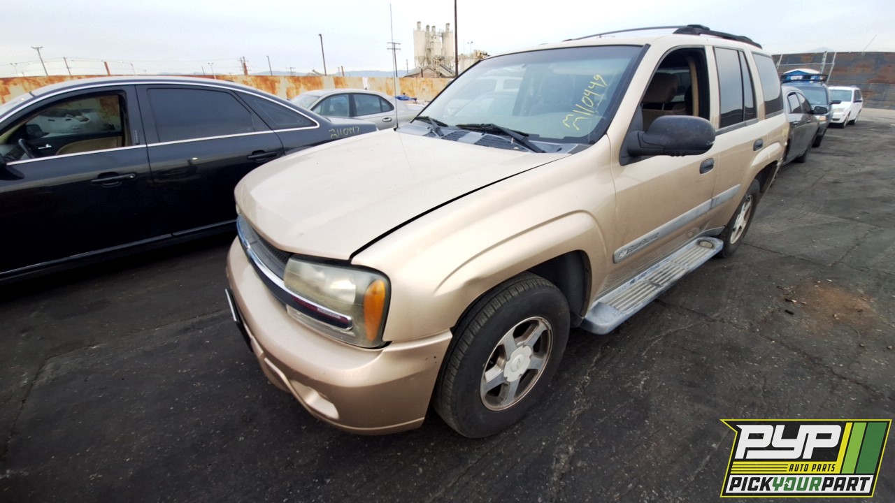 2004 CHEVROLET TRAILBLAZER partes disponibles