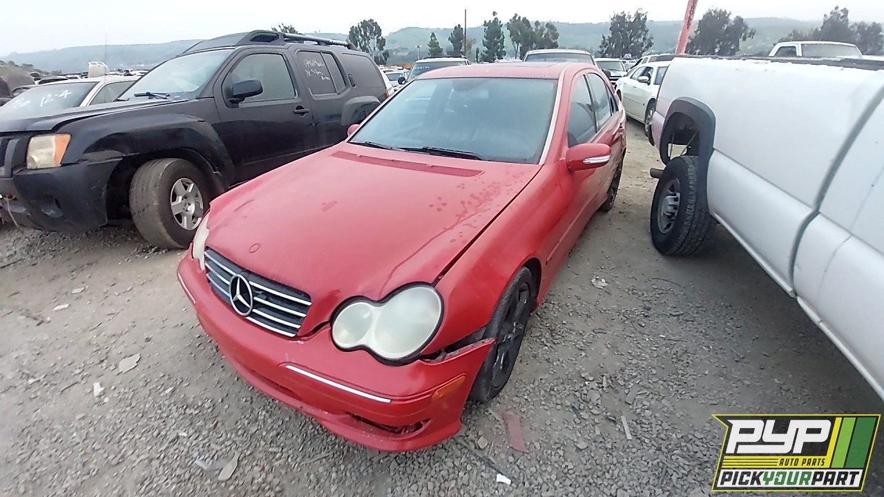 2007 MERCEDES-BENZ C230 partes disponibles