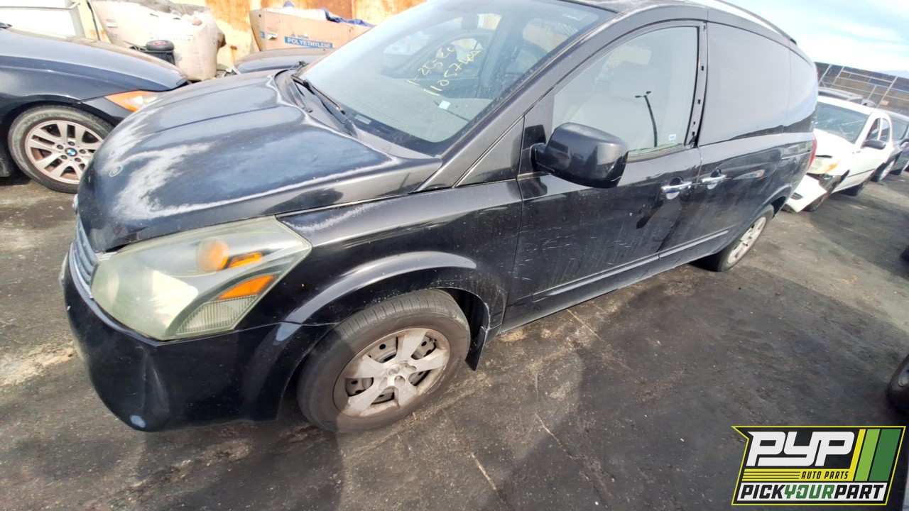 2007 NISSAN QUEST partes disponibles