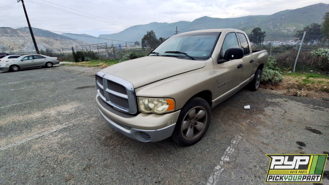 2002 DODGE RAM 1500 available for parts
