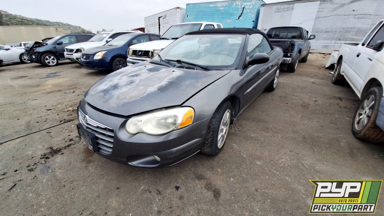 2004 CHRYSLER SEBRING available for parts