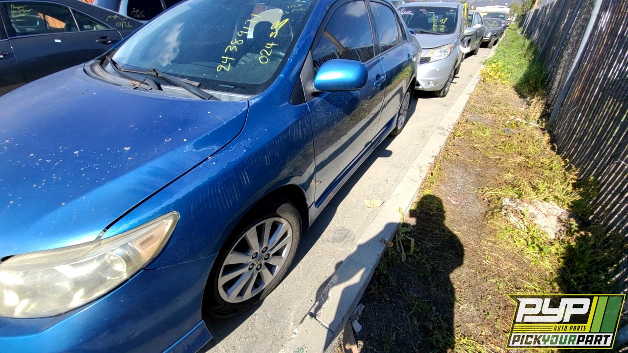 2009 TOYOTA COROLLA available for parts