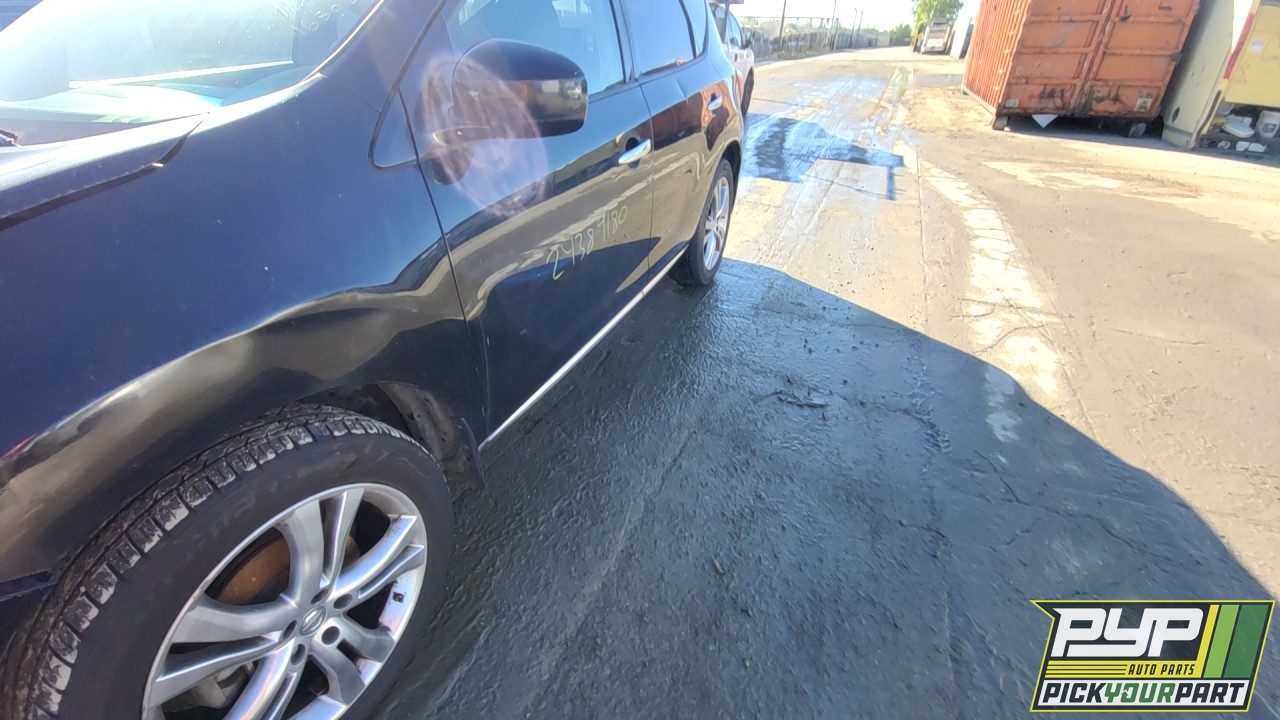 2011 NISSAN MURANO partes disponibles