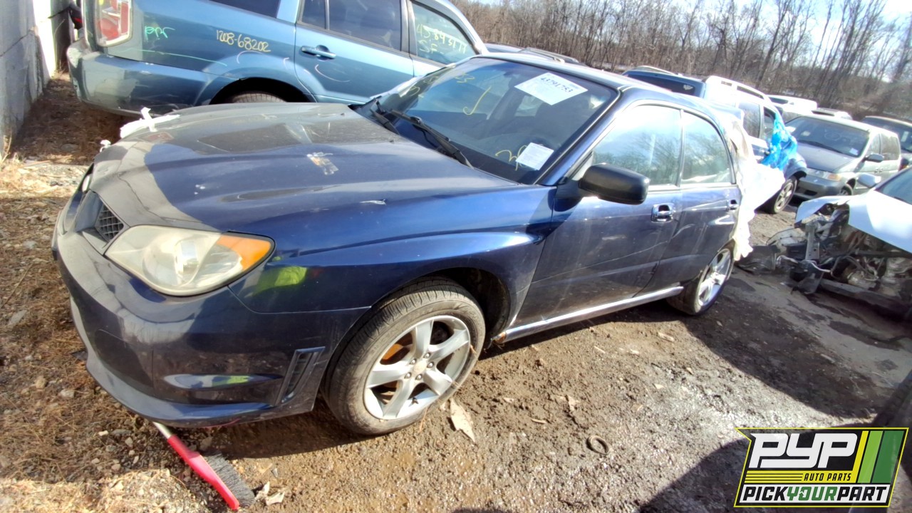 2006 SUBARU IMPREZA partes disponibles