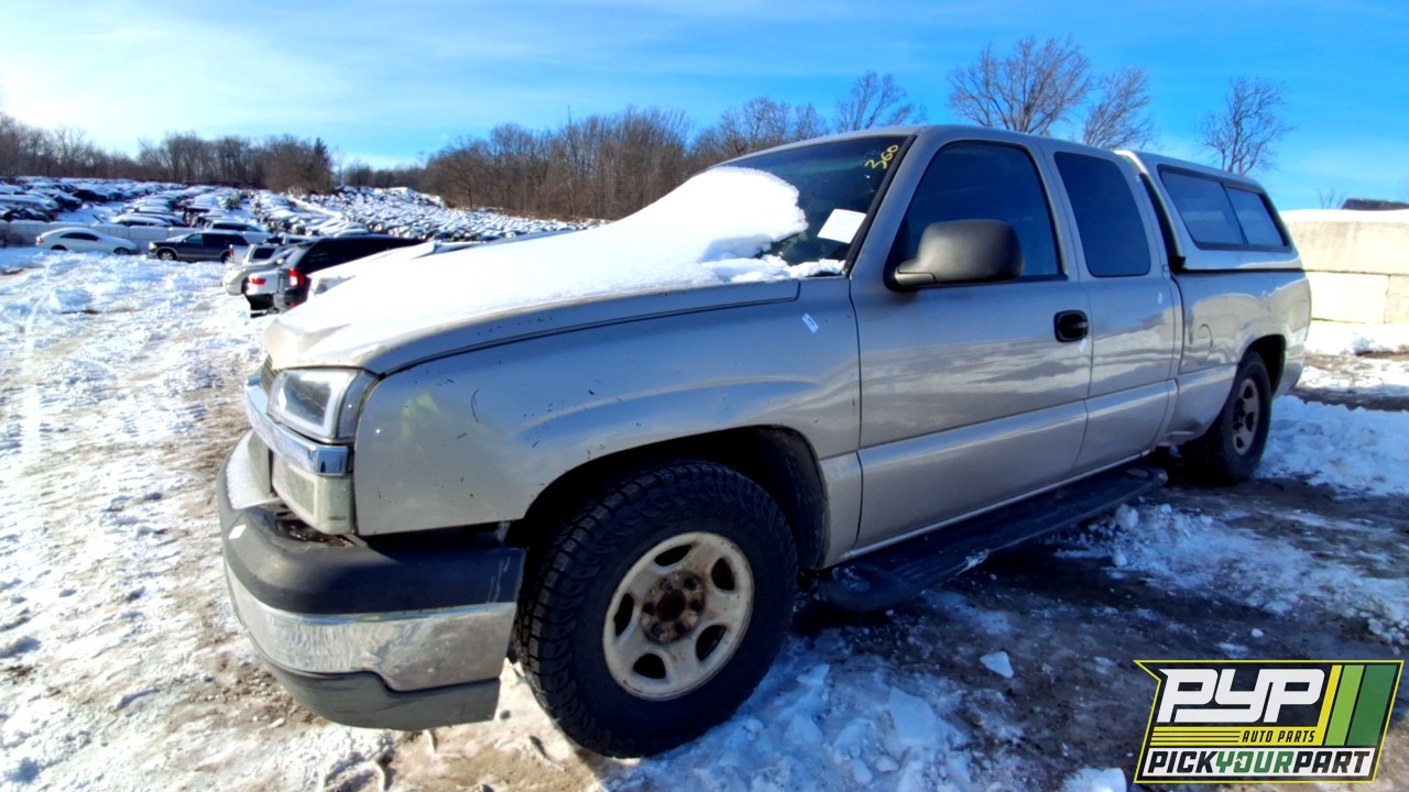 2004 CHEVROLET SILVERADO 1500 partes disponibles