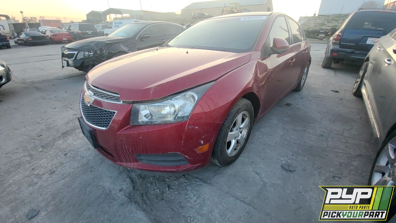 2011 CHEVROLET CRUZE partes disponibles