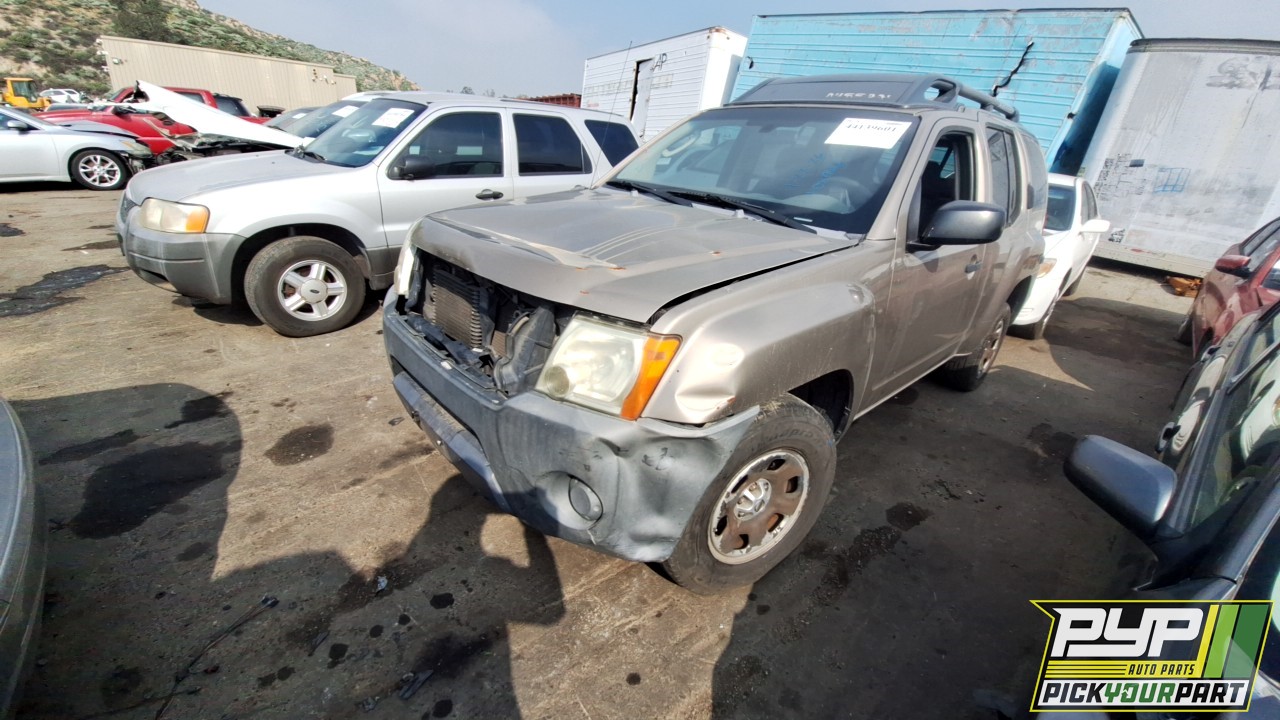 2008 NISSAN XTERRA partes disponibles