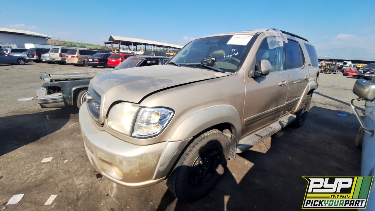 2001 TOYOTA SEQUOIA available for parts