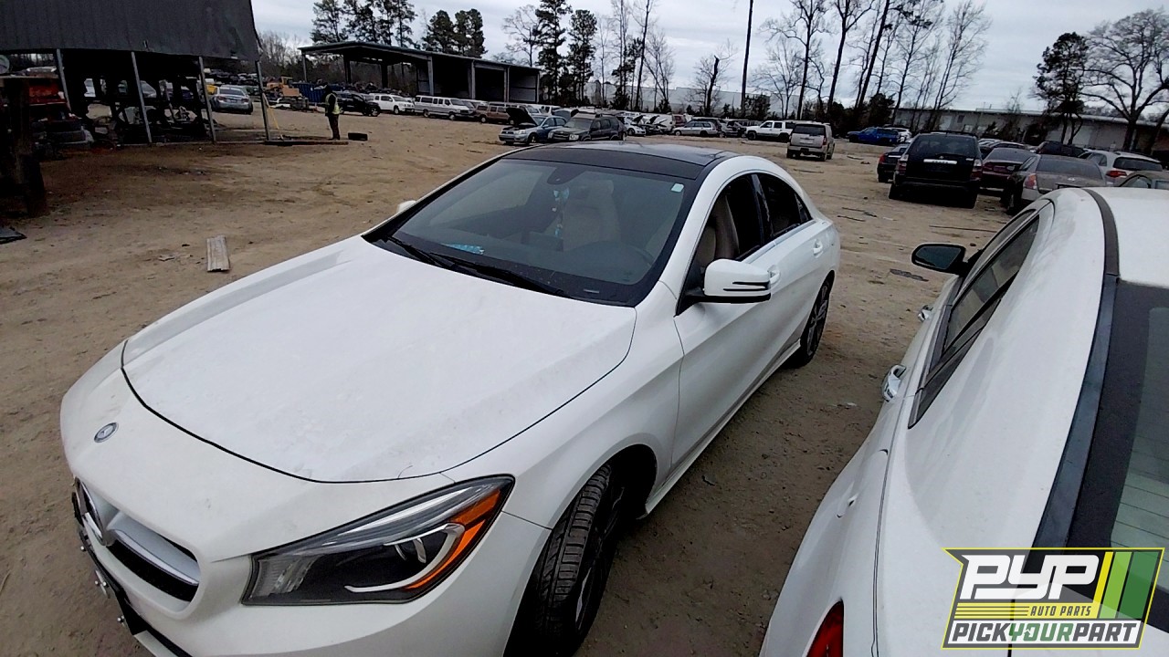 2014 MERCEDES-BENZ CLA250 partes disponibles