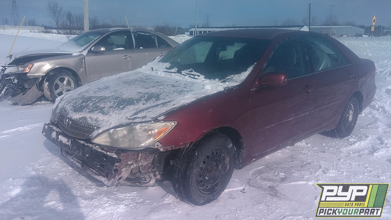 2002 TOYOTA CAMRY partes disponibles
