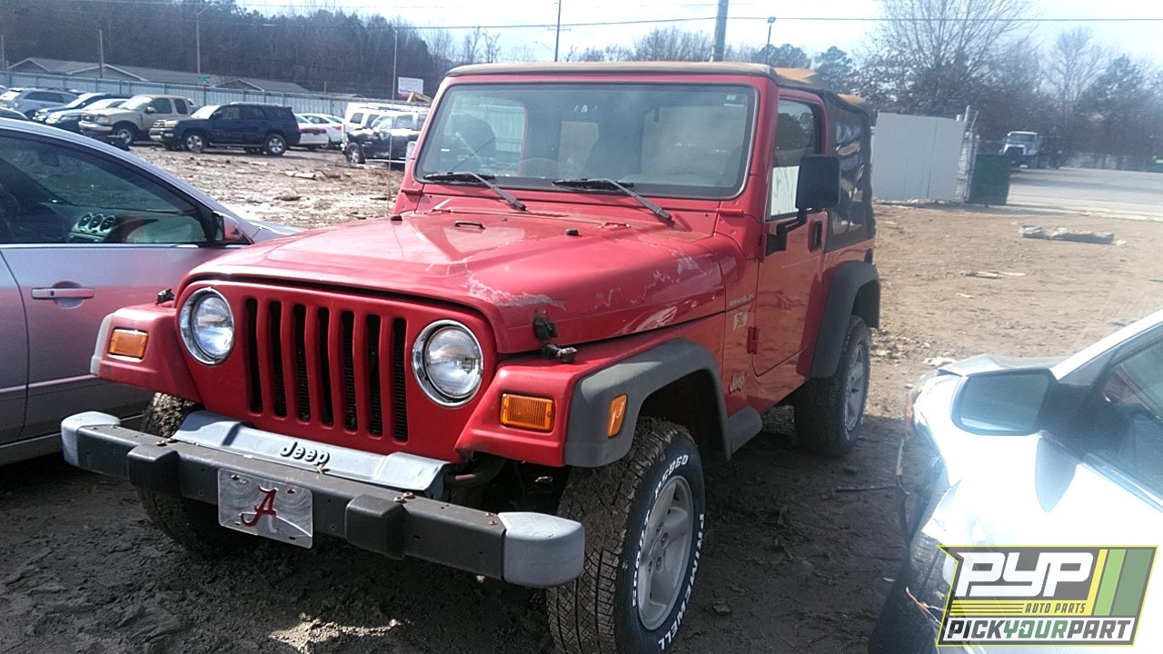 2002 JEEP WRANGLER partes disponibles